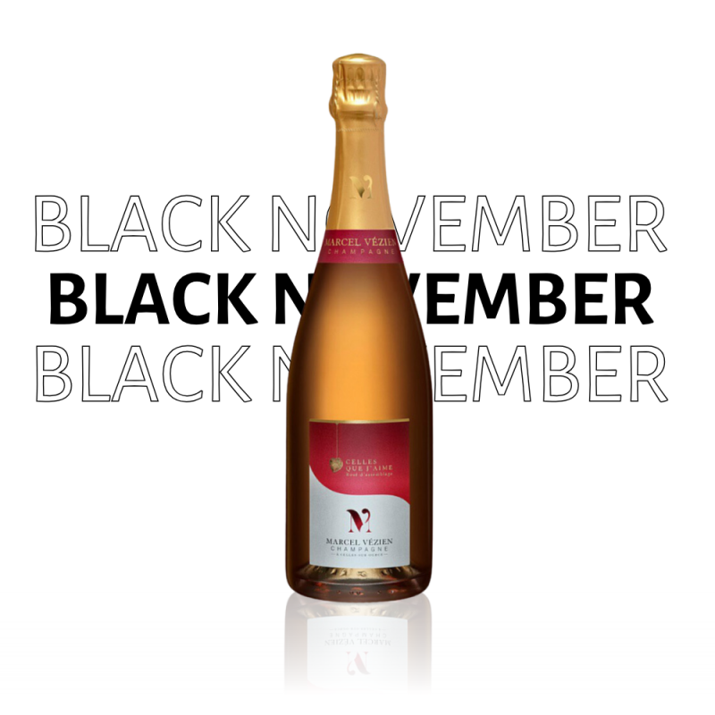 Champagne Marcel Vézien Celles que J'Aime - Black Friday