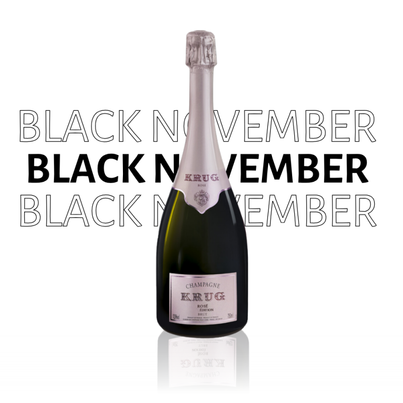 Champagne Krug Rosé 26ème Édition Black Friday