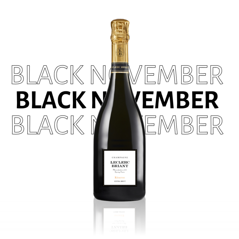 Mathusalem Champagne Leclerc Briant Réserve Extra-Brut Black Friday