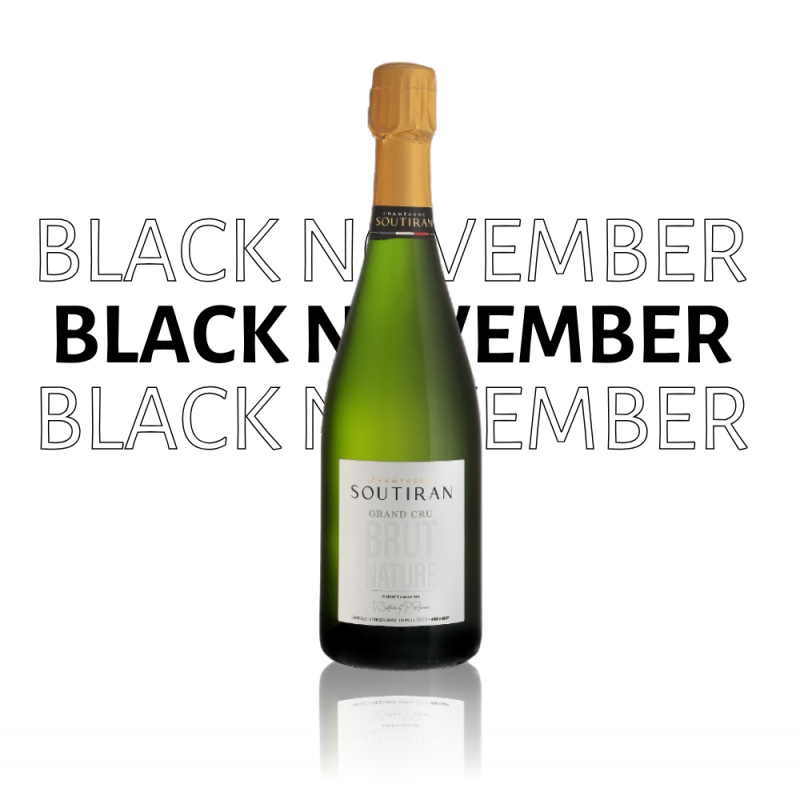 Magnum Champagne Soutiran Signature Grand Cru Black Friday