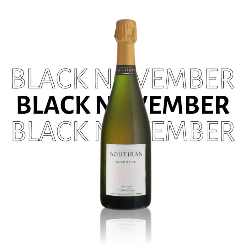 Champagne Soutiran Rosé Grand Cru Black Friday