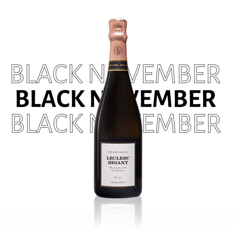 Champagne Leclerc Briant Rosé Extra Brut Black Friday