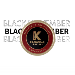 Caviar Kasnodar Osciètre Black Edition 50g - Black November