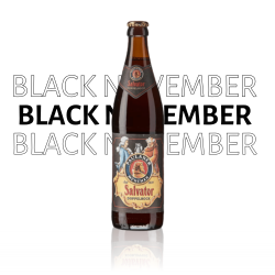 Black Friday - Bière Ambrée Paulaner Salvator