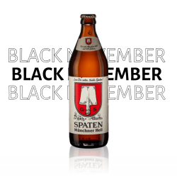 Bière Blonde Spaten Hell - Black Friday