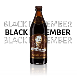 Bière Brune Johann Auer Dunkel Weisse Black Friday