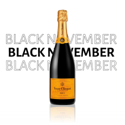 Black Friday - Salmanazar Champagne Veuve Clicquot Carte Jaune
