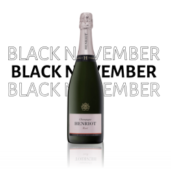 Magnum Champagne Henriot Rosé - Black November