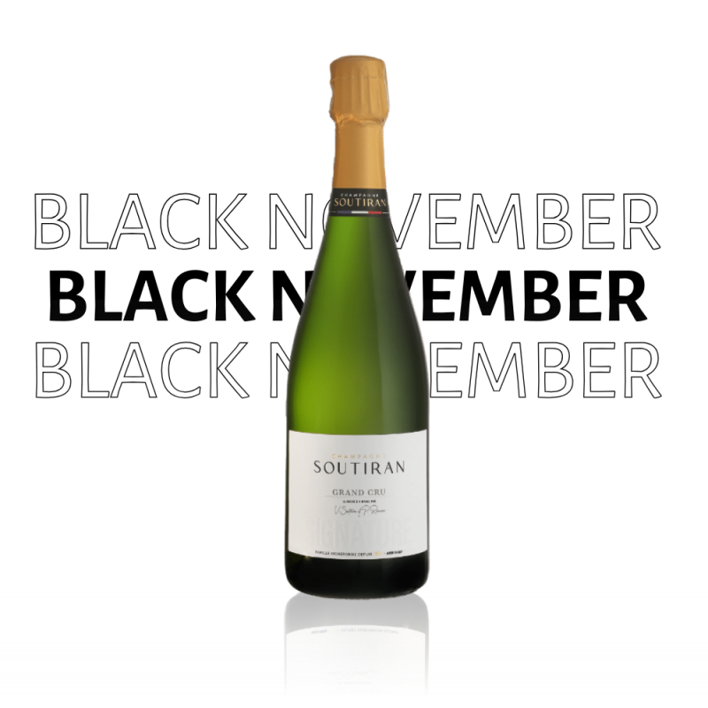 Black Friday - Jéroboam Champagne Soutiran Signature Grand Cru