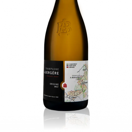 Magnum Champagne A.Bergère Origine - etiquette