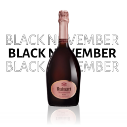 Magnum Champagne Ruinart Rosé - Black. November