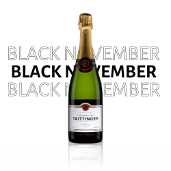Magnum Champagne Taittinger Réserve - Black November