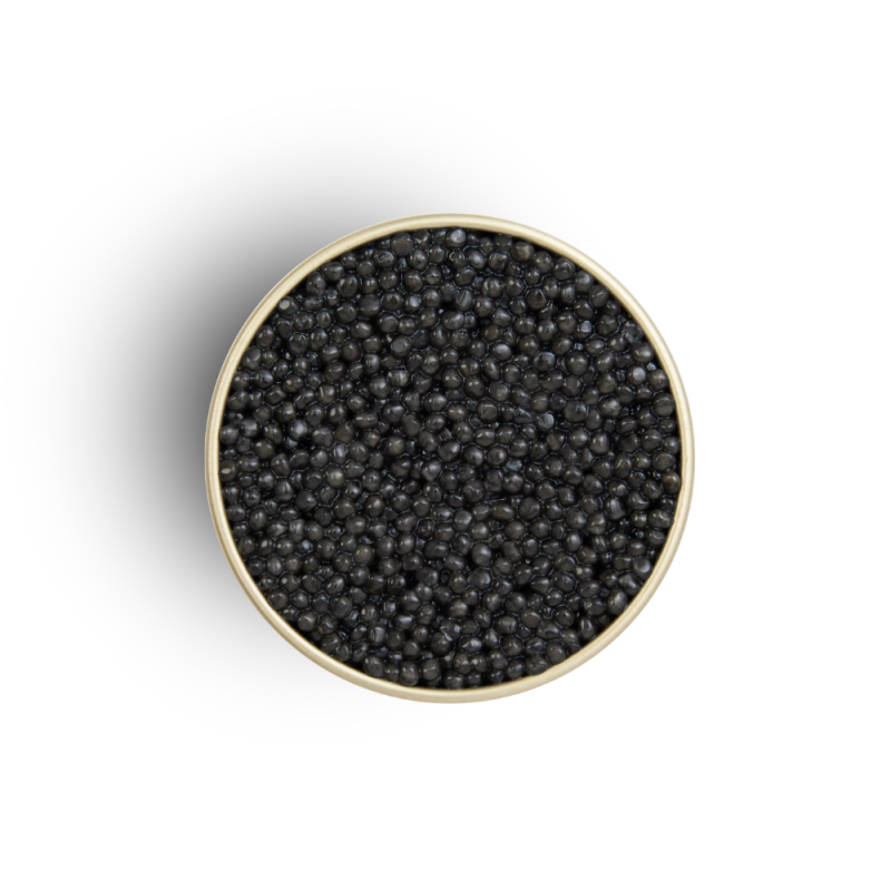 Caviar Kasnodar Baeri White Edition 500g - etiquette