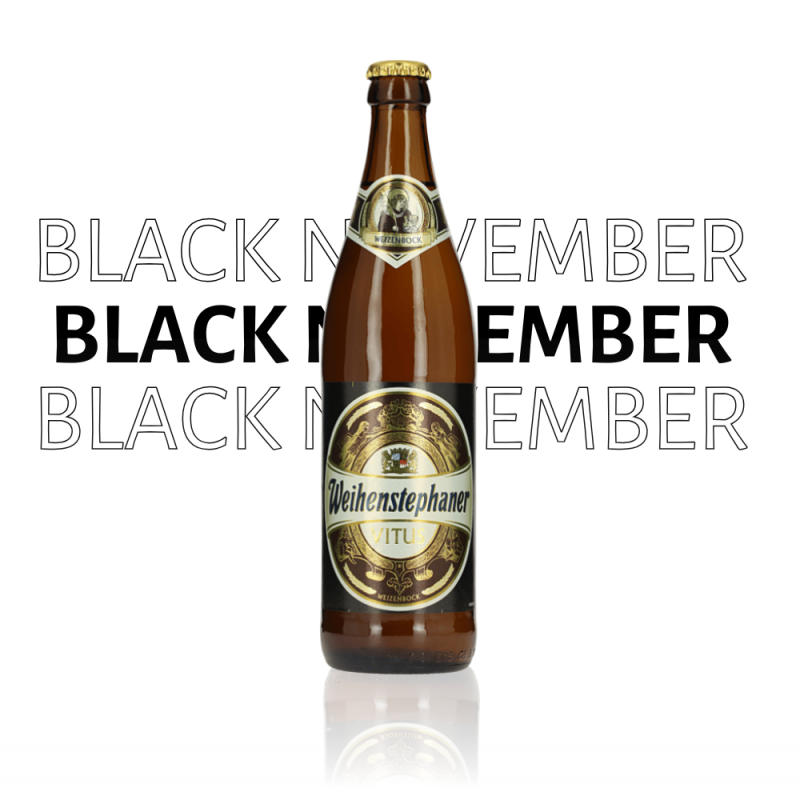 Black Friday - Bière Weihenstephaner Vitus