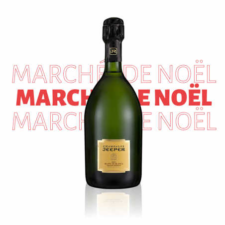 Marché de Noël - Magnum Champagne Jeeper Grande Réserve Blanc de Blancs