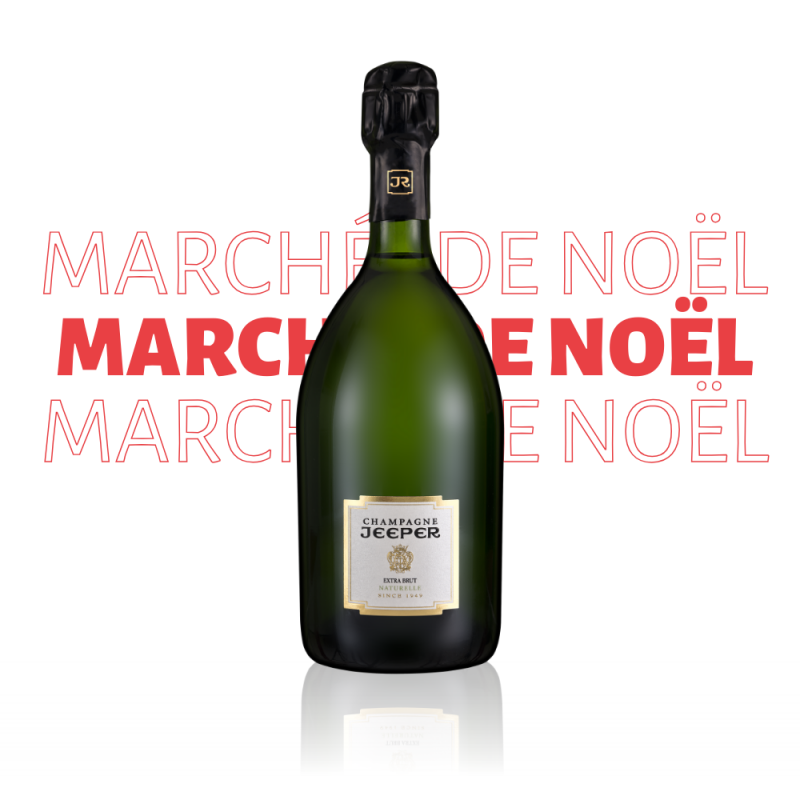 Marché de Noël - Champagne Jeeper Extra-Brut Naturelle