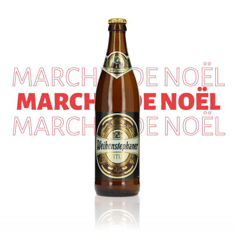 Marché de Noël - Bière Weihenstephaner Vitus