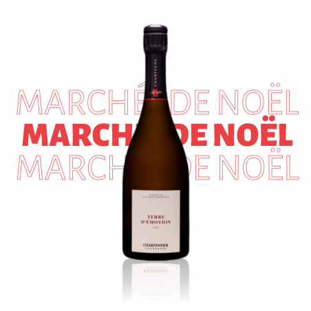 Marché de Noël - Champagne Charpentier Terre d'Émotion Rosé