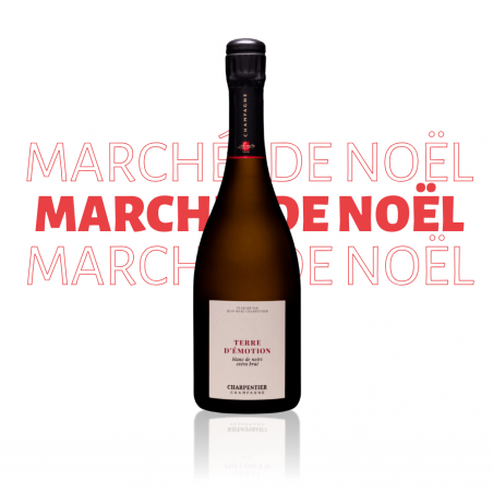 Marché de Noël - Champagne Charpentier Terre d'Émotion Blanc de Noirs