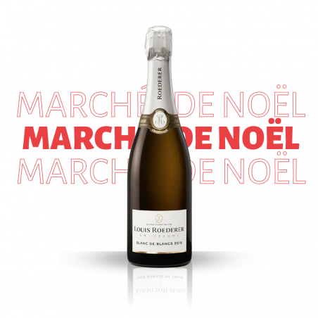 Marché de Noël - Champagne Louis Roederer Blanc de Blancs Vintage 2018