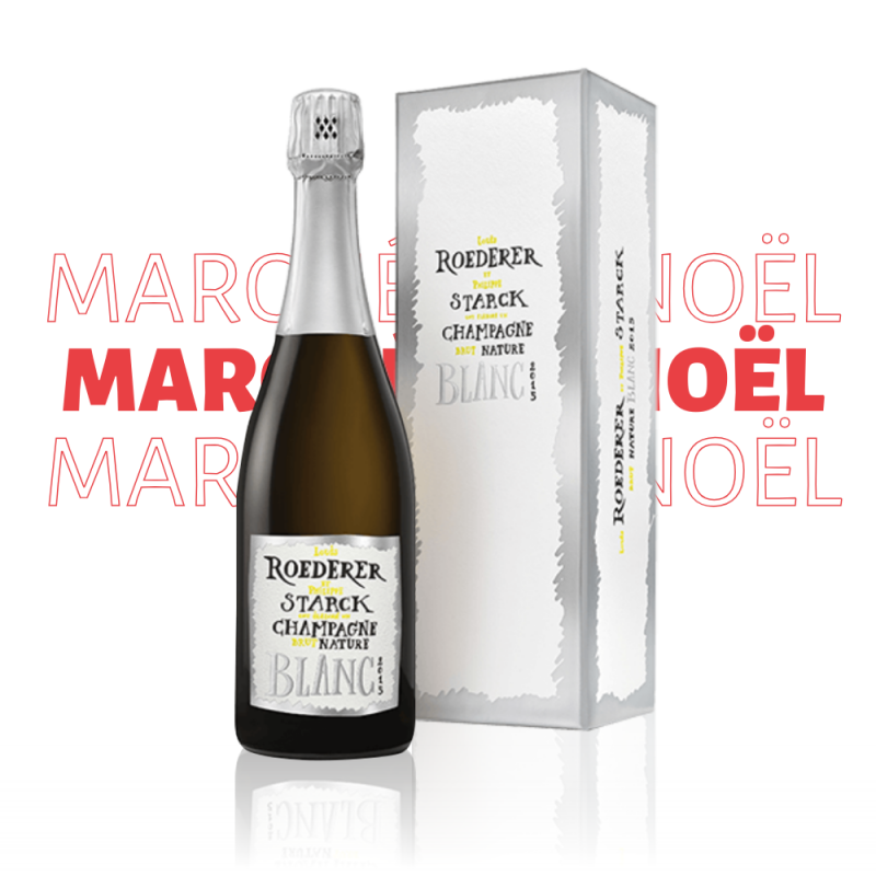 Marché de Noël - Champagne Louis Roederer Brut Nature by Philippe Starck 2015