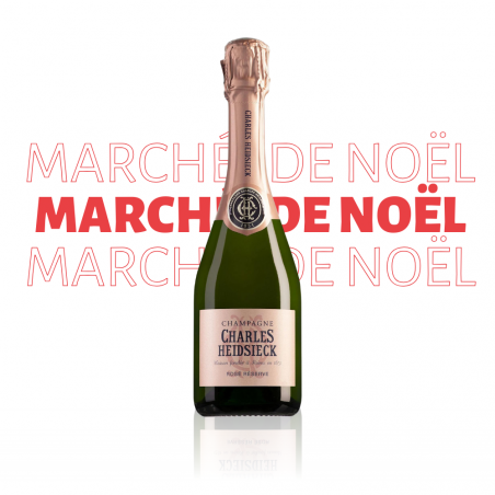 Marché de Noël - Magnum Champagne Charles Heidsieck Réserve Rosé