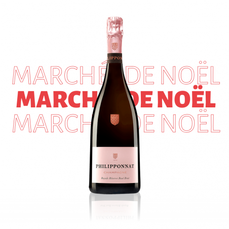 Marché de Noël - Magnum Champagne Philipponnat Royale Réserve Rosé