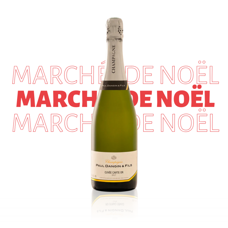 Marché de Noël - Champagne Paul Dangin & Fils Cuvée Carte Or