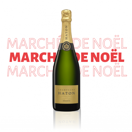 Marché de Noël - Magnum Champagne Jean-Noël Haton Réserve Brut
