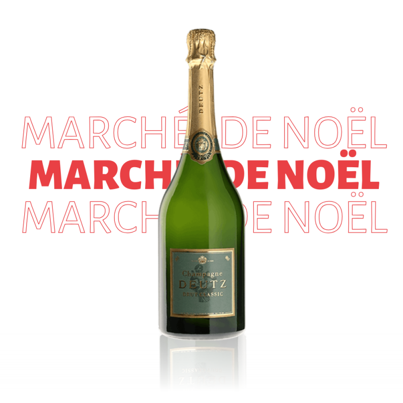 Marché de Noël - Magnum Champagne Deutz Brut Classic