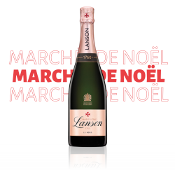 Marché de Noël - Champagne Lanson Le Rosé
