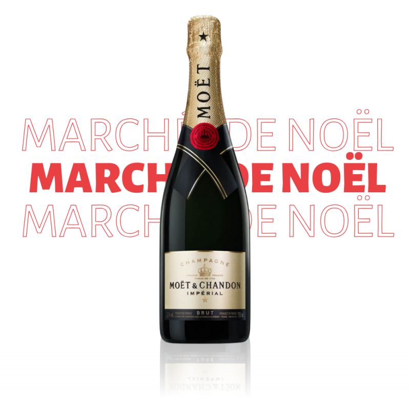 Marché de Noël - Salmanazar Champagne Moët & Chandon Brut Impérial