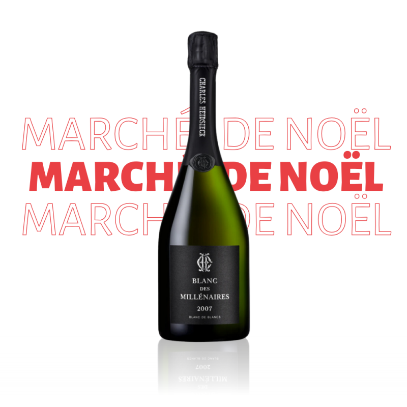 Marché de Noël  - Champagne Charles Heidsieck Blanc des Millénaires 2014
