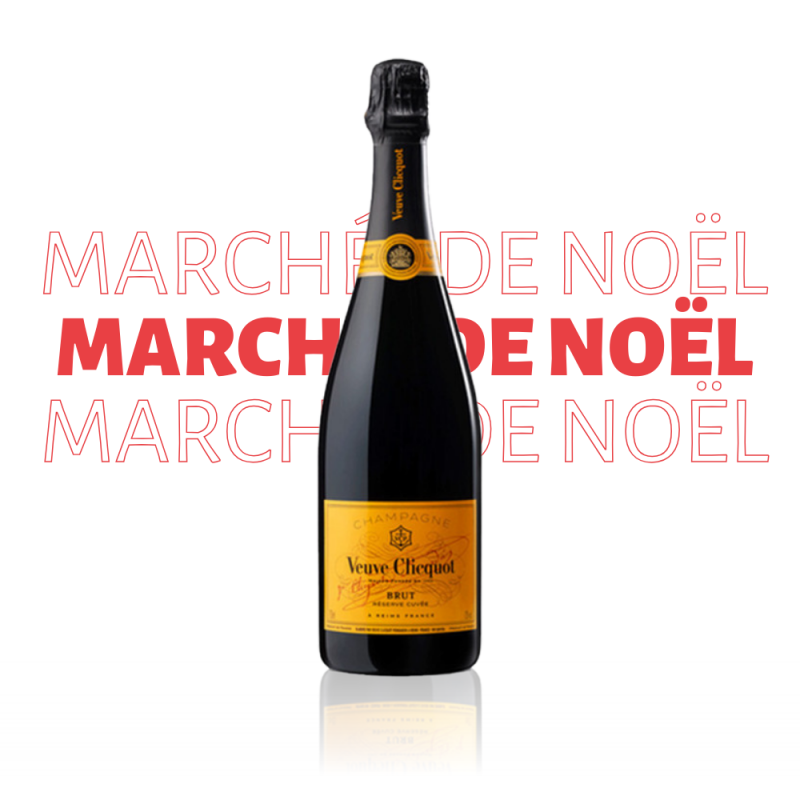 Marché de Noël - Magnum Champagne Veuve Clicquot Réserve Cuvée