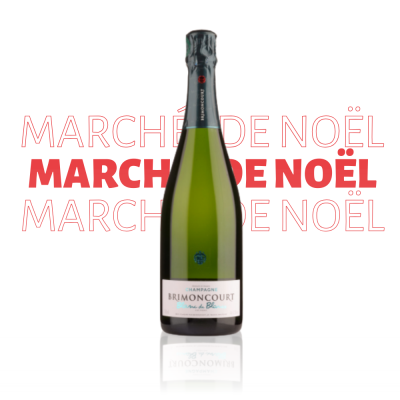 Marché de Noël - Champagne Brimoncourt Blanc de Blancs