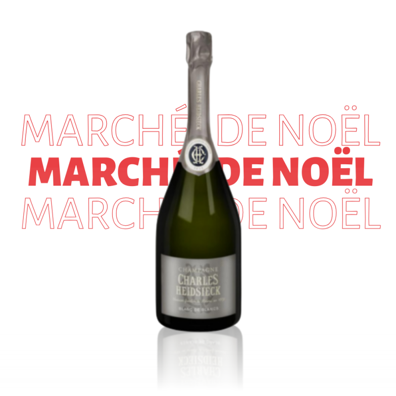 Marché de Noël - Magnum Champagne Charles Heidsieck Blanc de Blancs