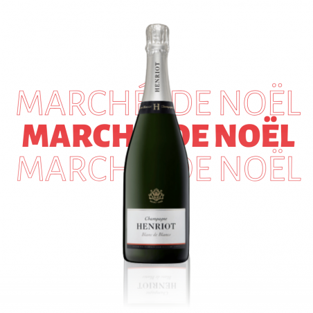 Marché de Noël - Magnum Champagne Henriot Blanc de Blancs
