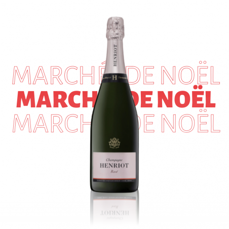 Marché de Noël - Champagne Henriot Rosé
