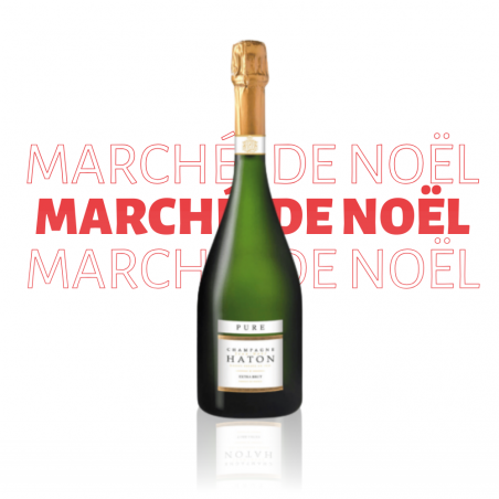 Marché de Noël - Champagne Jean-Noël Haton Cuvée Pure