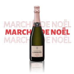 Marché de Noël - Champagne Lombard Extra Brut Premier Cru Rosé