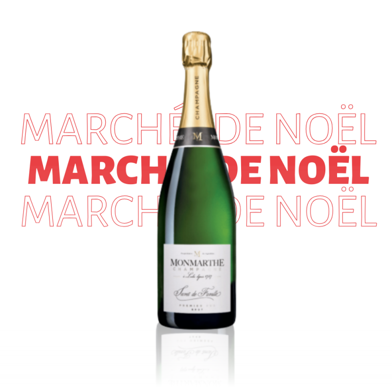 Marché de Noël - Champagne Monmarthe Secret de Famille 1er Cru