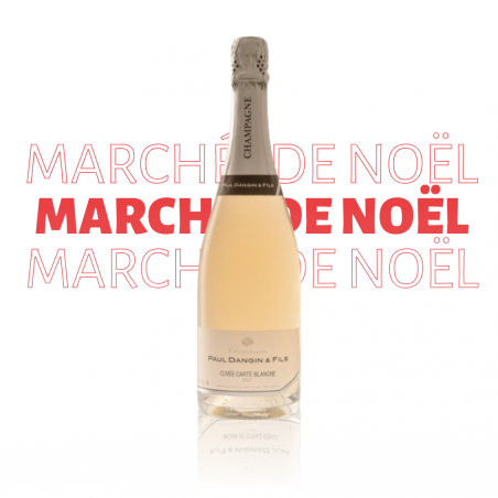 Marché de Noël - Champagne Paul Dangin & Fils Cuvée Carte Blanche
