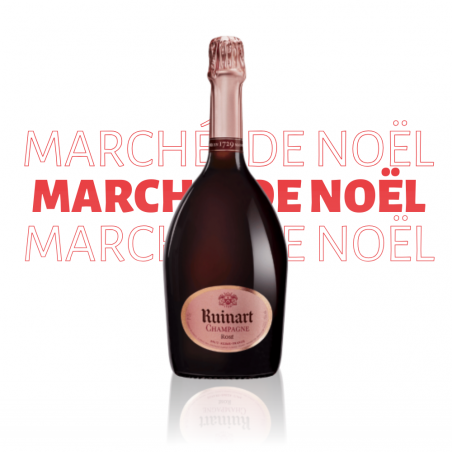 Marché de Noël - Magnum Champagne Ruinart Rosé