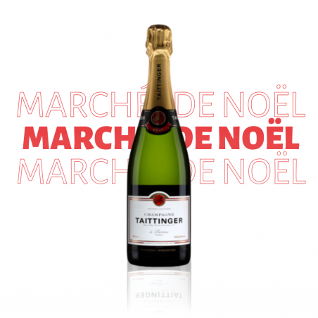 Marché de Noël - Champagne Taittinger Réserve