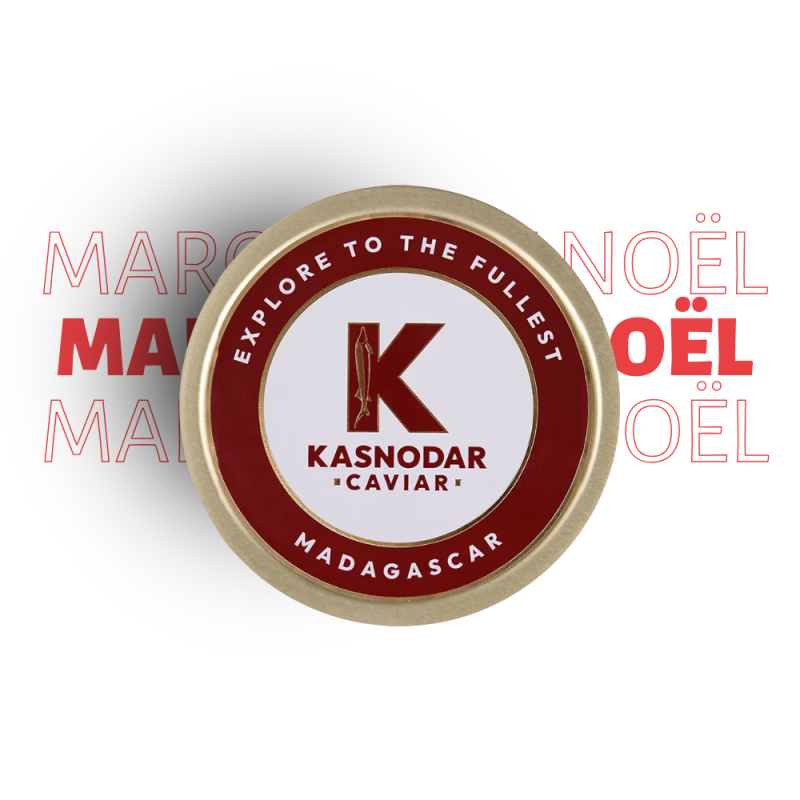 Marché de Noël - Caviar Kasnodar Baeri White Edition 500g