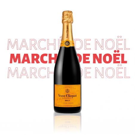 Marché de Noël - Mathusalem Champagne Veuve Clicquot Carte Jaune