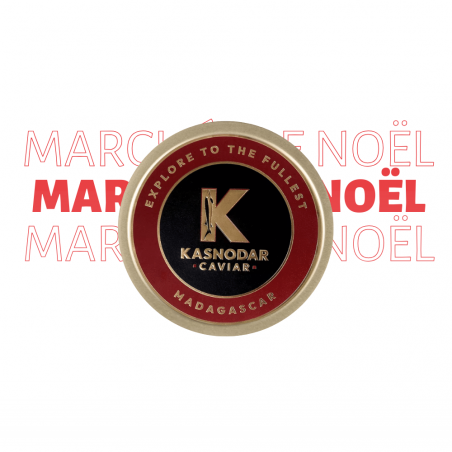 Marché de Noël - Caviar Kasnodar Baeri Black Edition 500g