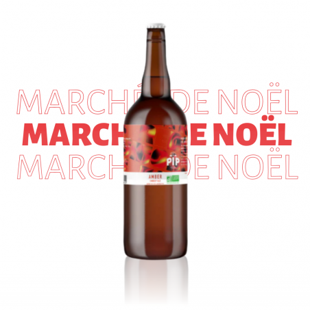 Marché de Noël - Bière Amber Smokey Ale - Brasserie PIP