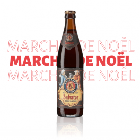 Marché de Noël - Bière Ambrée Paulaner Salvator