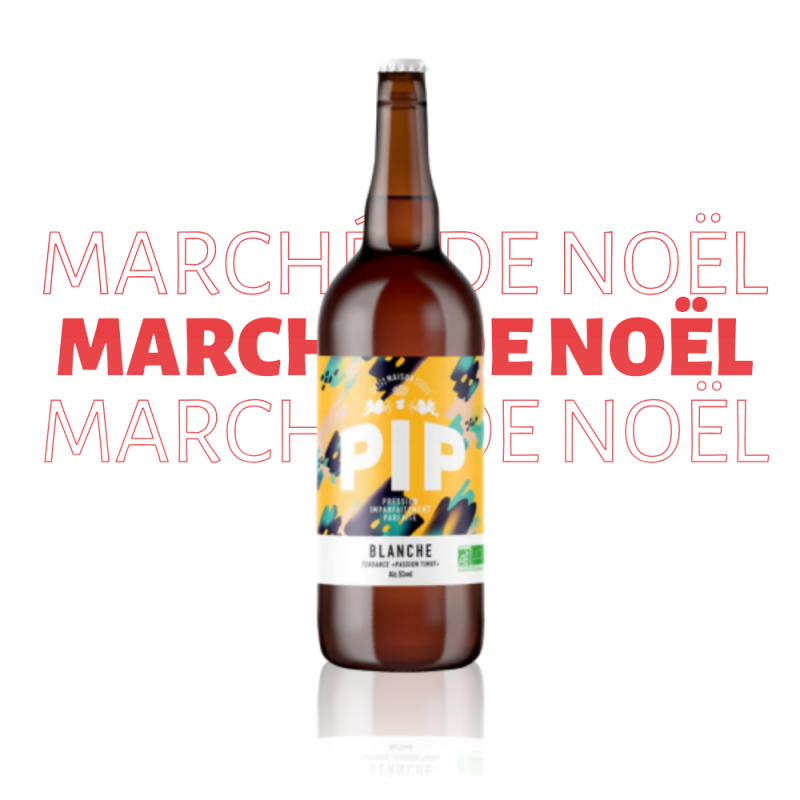 Marché de Noël - Bière Blanche Passion Timut - Brasserie PIP